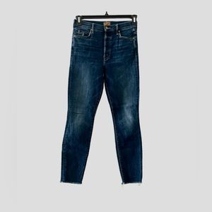 EUC Mother The Stunner Ankle Fray Jeans Women’s Size: 28